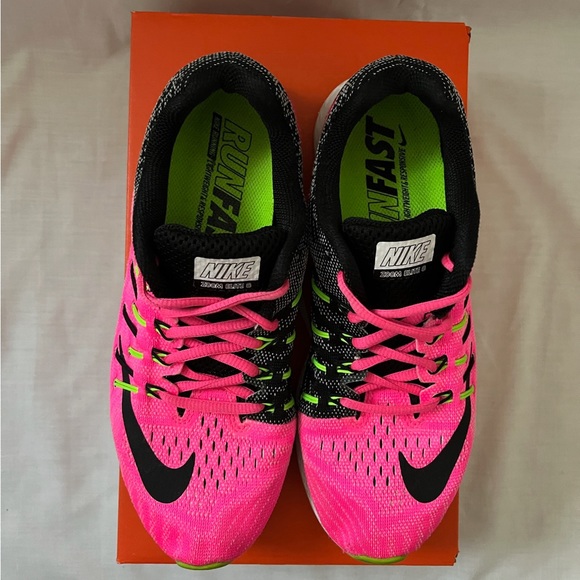 Nike Womens Air Zoom Elite 8 Running Shoe Pink Blast Size 8.5 - Picture 2 of 5